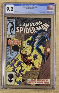 Marvel! Amazing Spider-Man #265! First Appearance of Silver Sable! CGC 9.2!