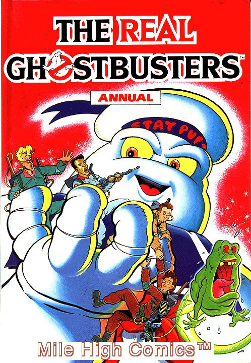 REAL GHOSTBUSTERS UK HC ANNUAL (1989 Series) #1 Near Mint 