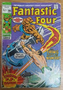 Fantastic Four #103 British Variant (1970)