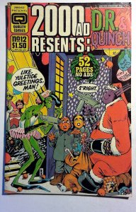 2000 AD Presents (D.R. & Quinch) #12 (1987) Quality Comics 1st Print Comic Book