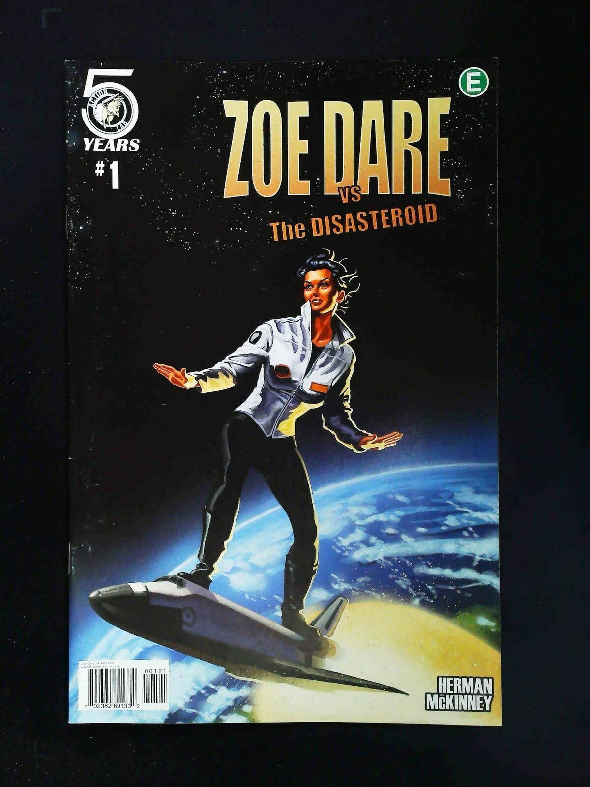Zoe Dare Vs The Disasteroid #1B Action Lab Comics 2016 Vf+ Variant ...