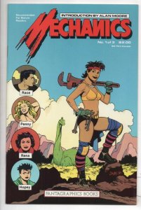 MECHANICS #1, VF/NM, Fantagraphics, Jamie Hernandes Love Rockets 1985