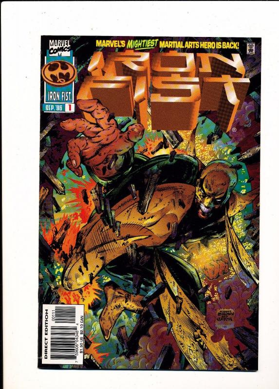 Marvel Comics IRON FIST Sept 1996 #1 F/VF (SIC521)