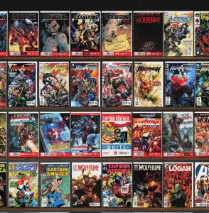 Huge Lot 150+ Comics with Captain America, Wolverine, Aquaman, Iron Man & More!