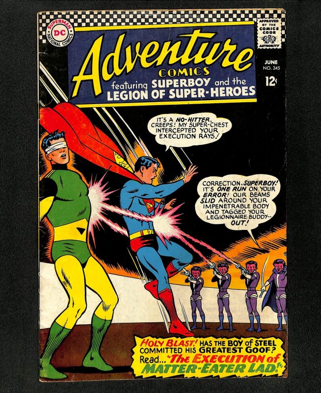 Adventure Comics #345 Curt Swan Art! Silver Age!