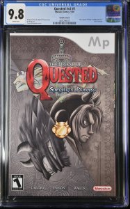 Quested Season 2 #1 CGC 9.8 Legend of Zelda Twilight Princess Cover Massive 2024