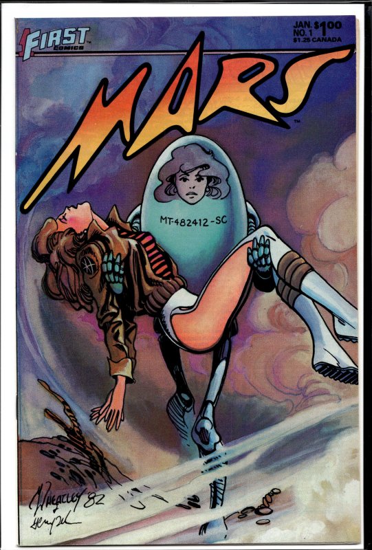 Mars #1 (1984) Morgana Trace