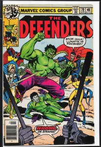 The Defenders #70 (1979) The Defenders