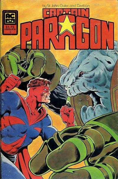 Captain Paragon #3, NM- (Stock photo)