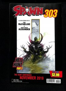 Spawn #302 Jason Shawn Alexander Variant