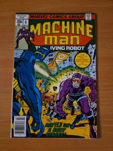 Machine Man #4 Newsstand Variant ~ NEAR MINT NM ~ 1978 Marvel Comics