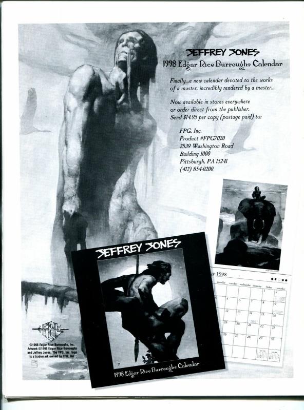 Edgar Rice Burroughs News Dateline #60/61 1998-Tarzan-comics-Jeff Jones-pulps-VF