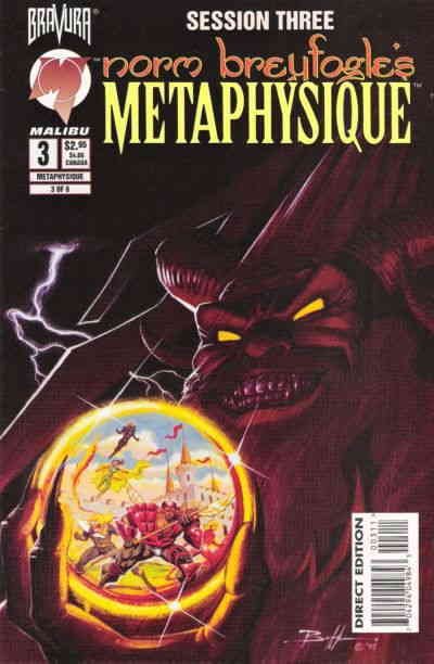 Metaphysique (Malibu) #3 FN ; Malibu | Norm Breyfogle