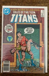 Tales of the Teen Titans #45 Newsstand Edition (1984)