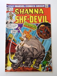 Shanna the She-Devil #4 (1973) VF- condition