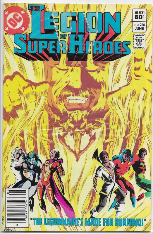 Legion of Super-Heroes (vol. 2, 1980) #288 FN Levitz/Giffen