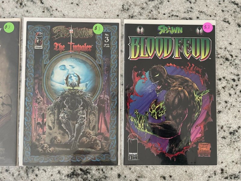 3 Spawn Image Comic Books Blood Feud 3 + Impaler 3 + Undead 3 NM 1st Prnt 5 J805