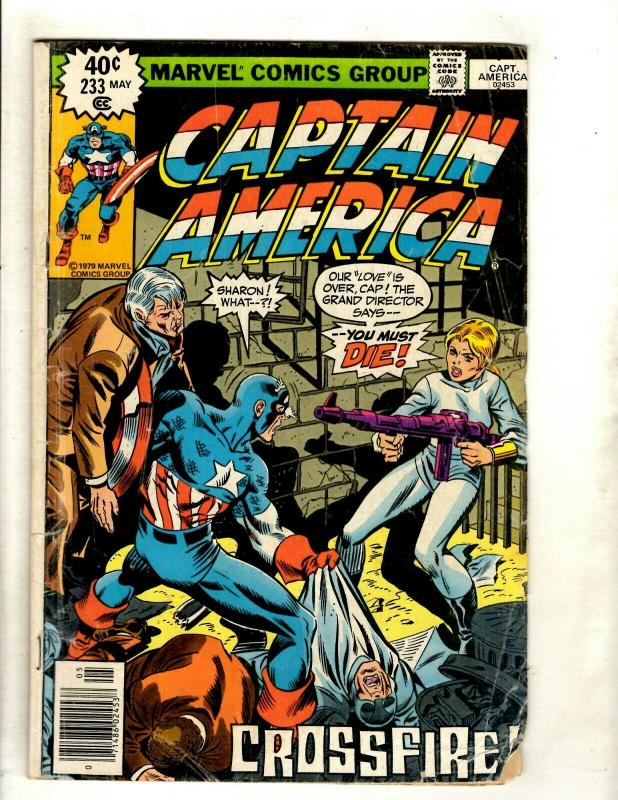 11 Captain America Marvel Comics 228 229 (2) 233 251 252 254 258 260 261 275 RM1