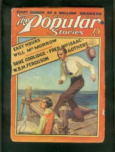 POPULAR MAG PULP-10/15/27-MACISAAC-COOLIDGE-JEROM ROZEN VG