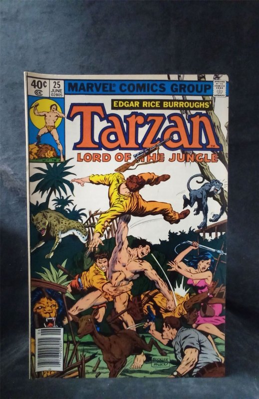 Tarzan #25 1979 Marvel Comics Comic Book