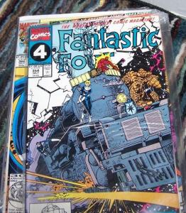 FANTASTIC FOUR #354 1991 Marvel  cross time express 