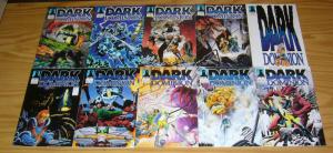 Dark Dominion #1-10 VF/NM complete series - signed - concept created by ditko