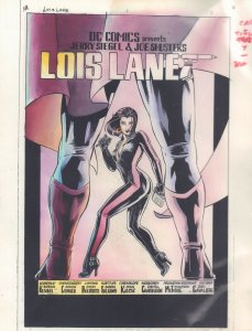 Superman: Lois Lane #1 - For Your Eyes Only  1998 Color Guide art by John Kalisz