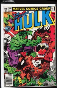 The Incredible Hulk #247 Newsstand Edition (1980) Hulk