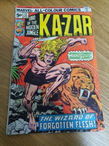 Ka-Zar #12 British variant (1975)