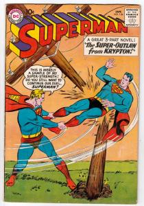 Superman #134 (Jan-60) VF High-Grade Superman