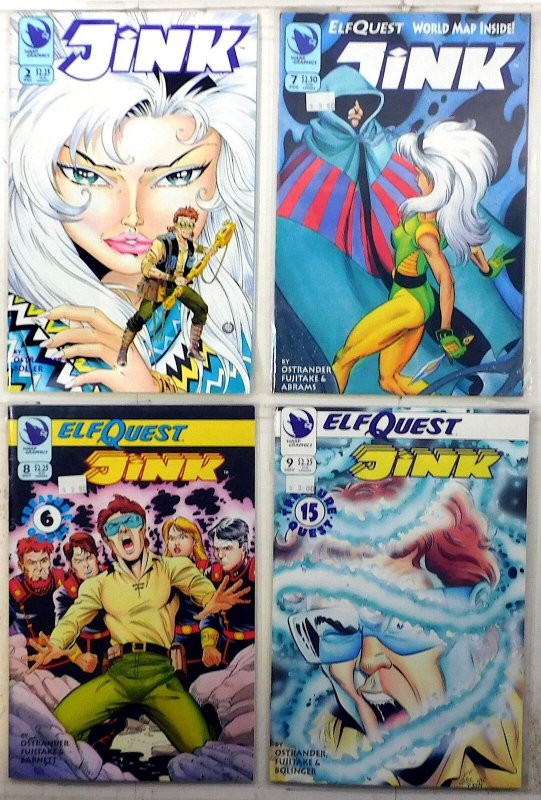 ElfQuest: Jink Lot of 4 #2, 7, 8, 9 (1994) Warp Graphics 1st Print Comic Books