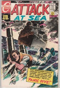 Attack At Sea #5 (Oct-68) VF/NM High-Grade Battle Ship Burke