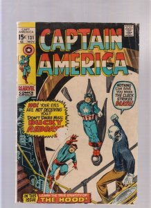 Captain America #131 - Marie Severin cover (4.5) 1970