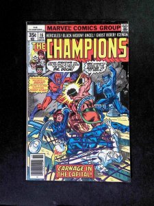 Champions #16  MARVEL Comics 1977 VF+ NEWSSTAND