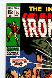 Invincible Iron Man #1 - vs Namor the Sub-Mariner - 1970 - (-VF) 