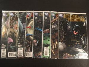 GOTHAM UNDERGROUND #1, 2, 3, 4, 5, 6, 7, 9 VFNM Condition