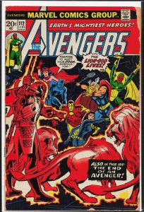 The Avengers #112 (1973) The Avengers [Key Issue]