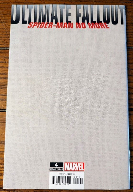 ULTIMATE FALLOUT #4 NM Facsimile DJURDJEVIC Virgin Variant 1st Miles Morales