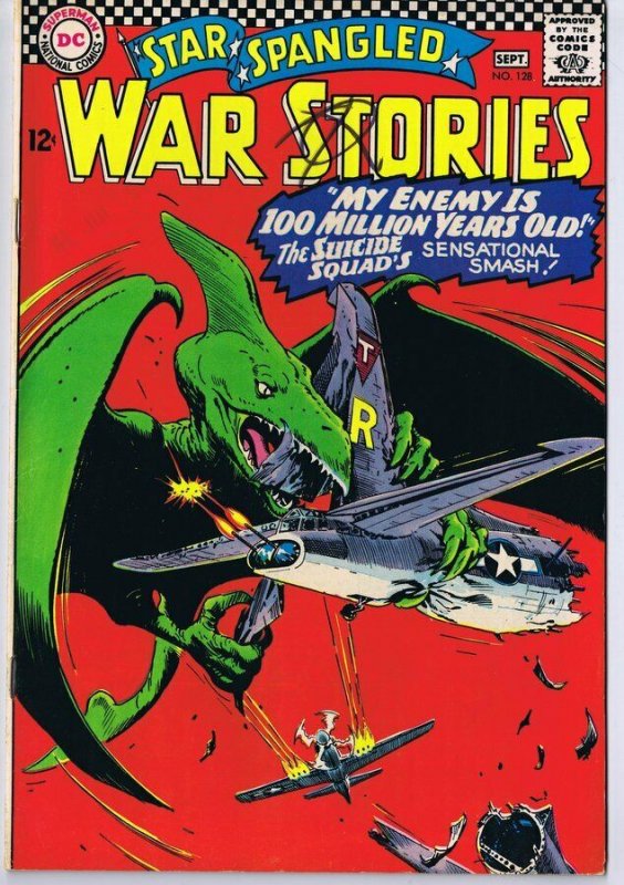 Star Spangled War Stories #128 ORIGINAL Vintage 1966 DC Comics