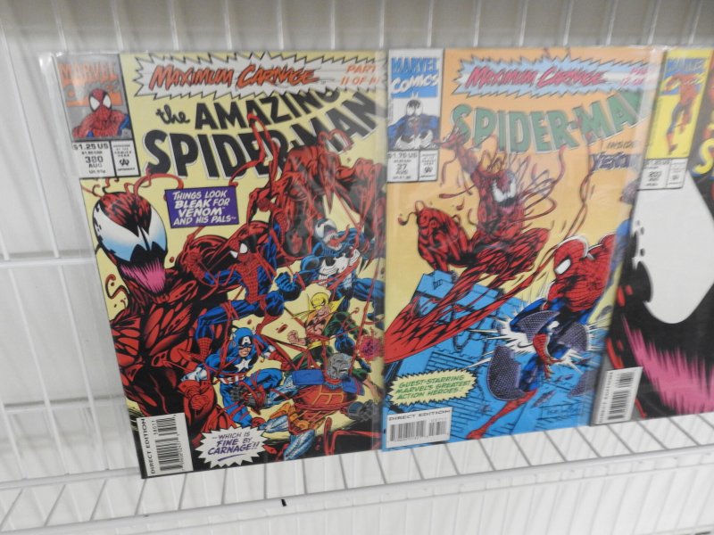 Maximum Carnage Full Set Parts #1-14 Awesome Read!! Avg VF-NM Condition!