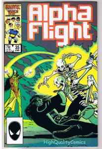 ALPHA FLIGHT #35, NM, Child is Father to The Man, 1983, more AF in store