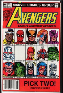 The Avengers #221 (1982) The Avengers