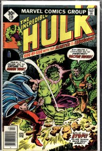 The Incredible Hulk #210 (1977) Hulk