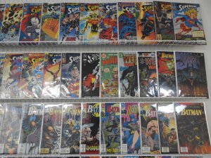 Huge Lot 130+ Comics W/ Batman, Miracle Man, Superman+ Avg VF- Condition!