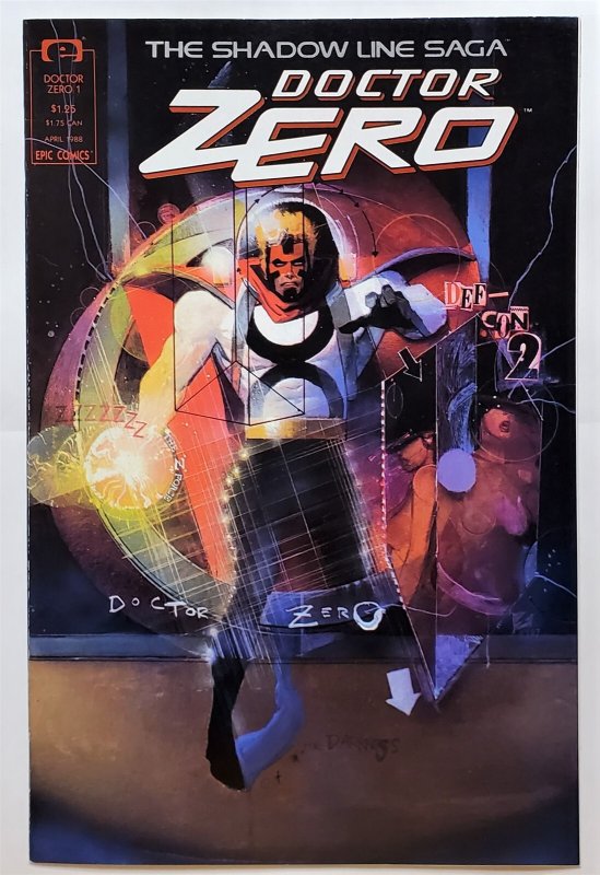 Doctor Zero #1 (April 1988, Epic) 7.5 VF-