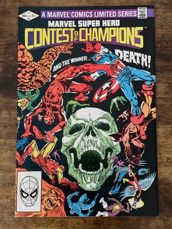 Marvel Super Hero Contest of Champions #3 (1982). VF/NM.