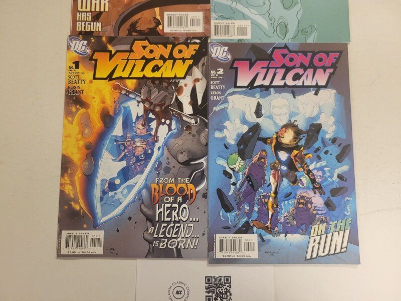 4 DC Comics #1 The Mist + #1 2 3 Son of Vulcan 10 TJ27