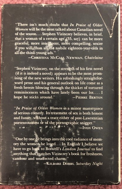 In Praise of older women,Vizinczey,1966,HCDJ