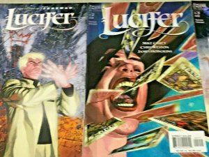 LUCIFER#1-10 VF/NM LOT 2000 (9 BOOKS) DC/VERTIGO COMICS 