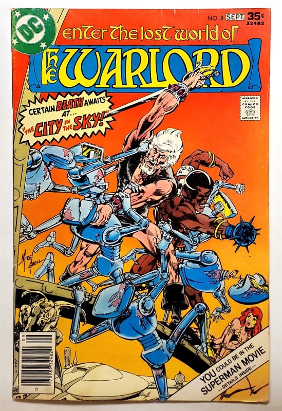 Warlord #8 (Sept 1977, DC) 2.0 Good